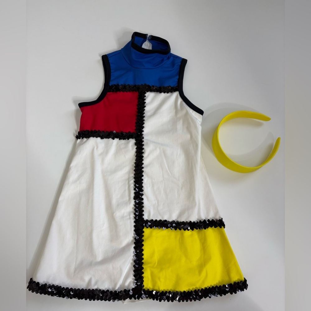 Weissman Dance Costume Brick House Color Block Size Small Child